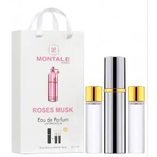 Міні-парфуми з феромонами жіночий Montale Roses Musk 3х15 мл